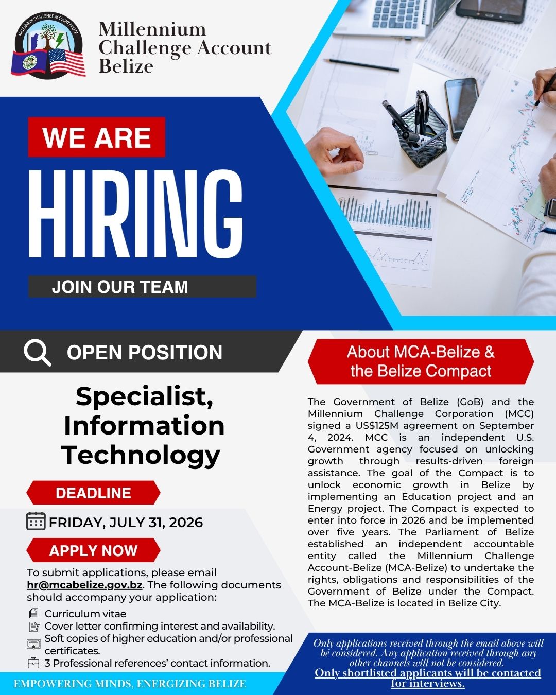 Specialist, Information Technology